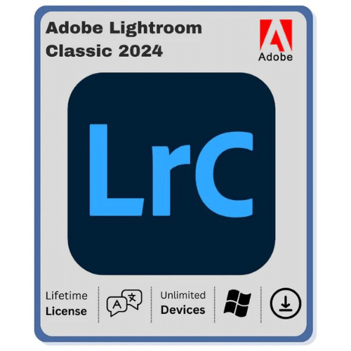 Adobe Lightroom Classic 2024 For Windows - Lifetime - Noxa