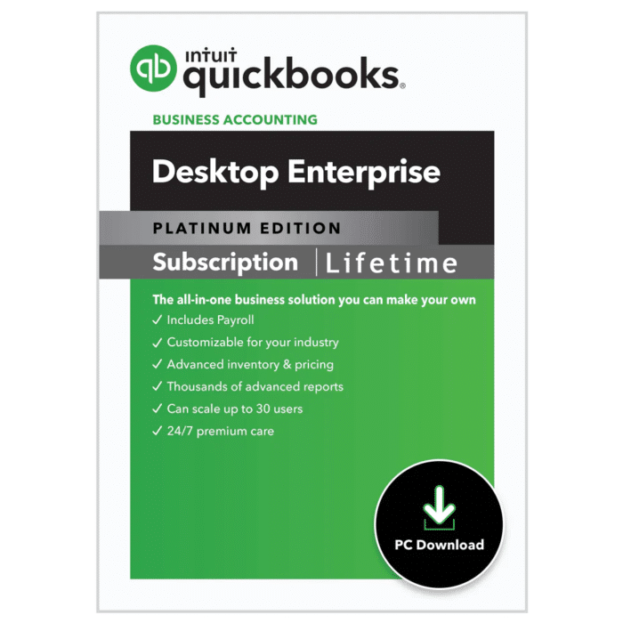 QuickBooks Enterprise 2024 Lifetime Subscription Noxa